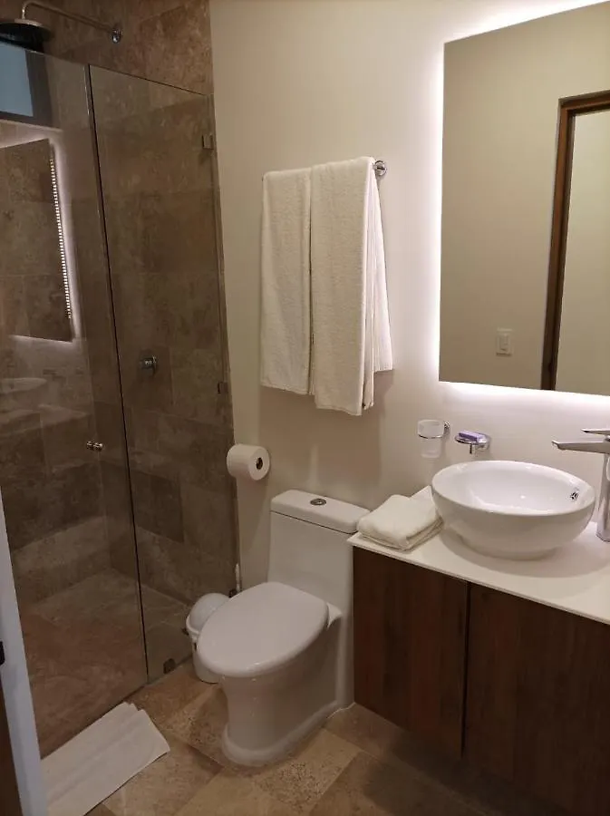 Апартаменты Depa De 1Br Aldea Zama Con Piscina En Roof I Gt Тулум